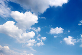 蓝天白云