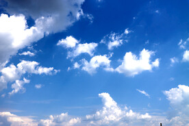 蓝天白云