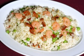 虾仁炒饭
