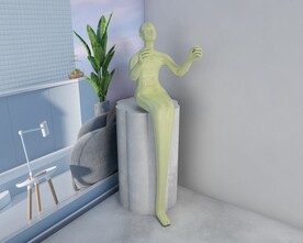 c4d模型摆件