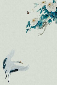 中国风仙鹤