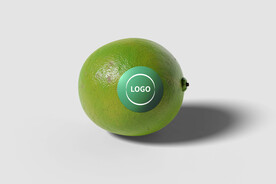 水果店vi水果标签样机贴图