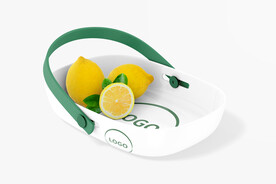 水果店vi水果篮样机贴图