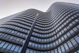 现代建筑背景