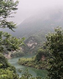 雨后的山水风景
