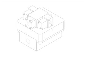 工业调压阀矢量图