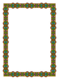 花纹边框