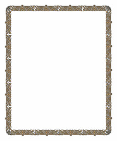 柳纹边框