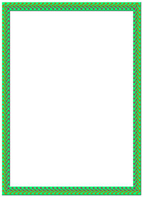 绿色边框