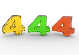 水晶数字4