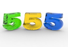 水晶数字5