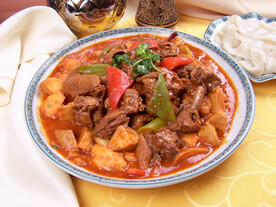 大盘鸡美食