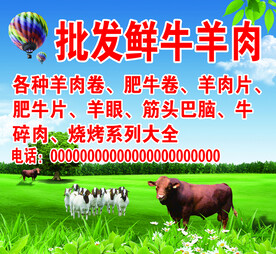 批发鲜牛羊肉