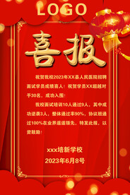 红色喜报