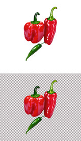 红辣椒红椒朝天椒辣味蔬菜