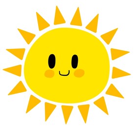 卡通太阳