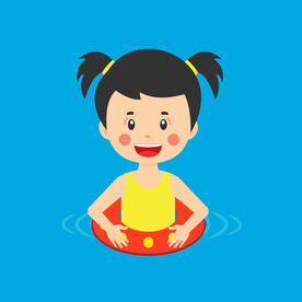 儿童游泳