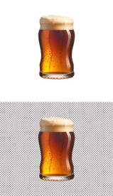 一杯啤酒庆祝碰杯冷饮青啤喝酒席