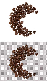 咖啡豆可可豆煮咖啡