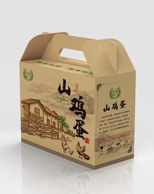 山鸡蛋土鸡蛋包装