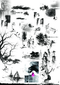 古典水墨元素合集