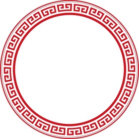 圆形边框