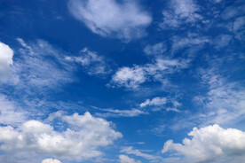 蓝天白云