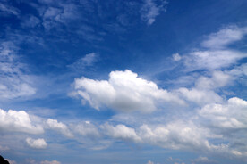 蓝天白云