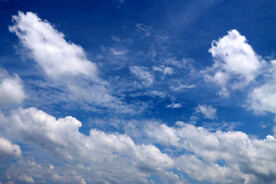 蓝天白云