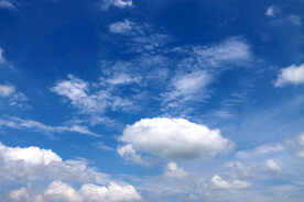 蓝天白云