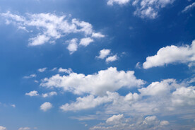 蓝天白云