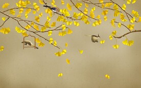 中国风水墨背景