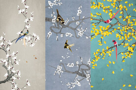 中国风水墨背景