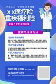 医疗保障海报