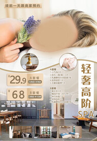 简约轻奢高级SPA