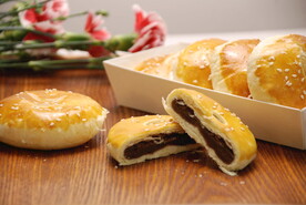 豆沙蛋饼