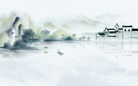 水墨画背景