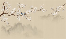 中国风水墨背景