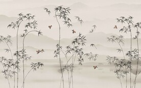水墨花鸟