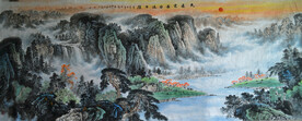 国画山水