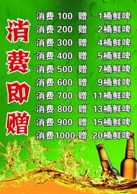 消费赠送
