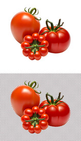 番茄西红柿水果蔬菜粮食