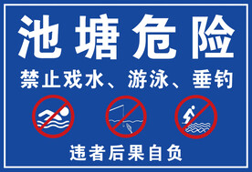 池塘危险