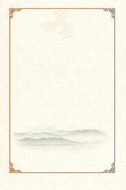 中国风展板