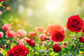 玫瑰花背景