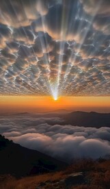 霞光万丈