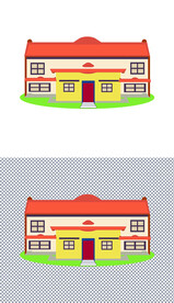 房子屋子房屋学校建筑医院楼房