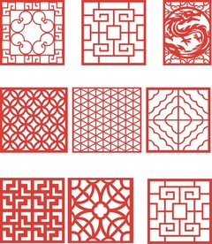 镂空花纹
