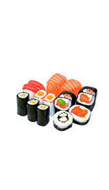 免抠寿司饭团日本料理食物外卖