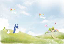 龙猫背景